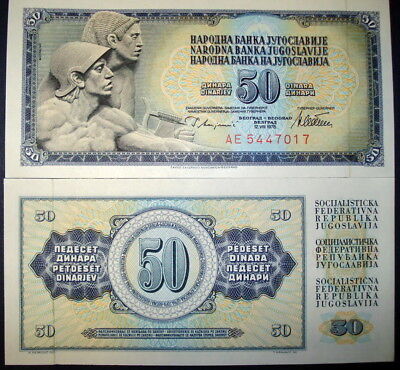 Yugoslavia 1968 - 1986 UNC Paper Money Banknote 7 Pieces Set New Без бренда - фотография #4