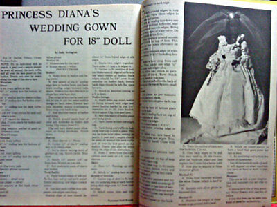 TWO "NATIONAL DOLL WORLD" MAGAZINES -  FEB. & OCT. 1986! Includes shoe patterns! Без бренда - фотография #6