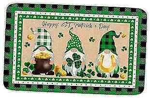  St. Patricks Day Door Mat Indoor Outdoor Area Rugs 28 x 17 Green-st. Patrick's Does not apply Does Not Apply