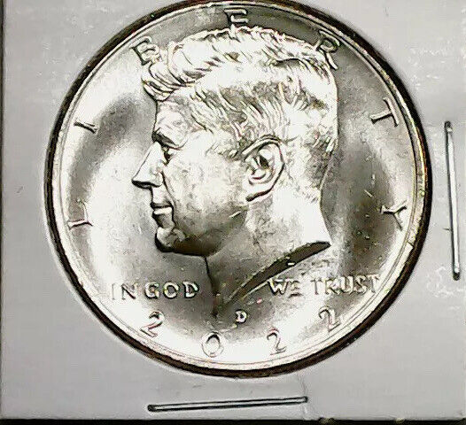 2022 P D Kennedy Half Dollar BU NIFC 2 coin set  Без бренда - фотография #7