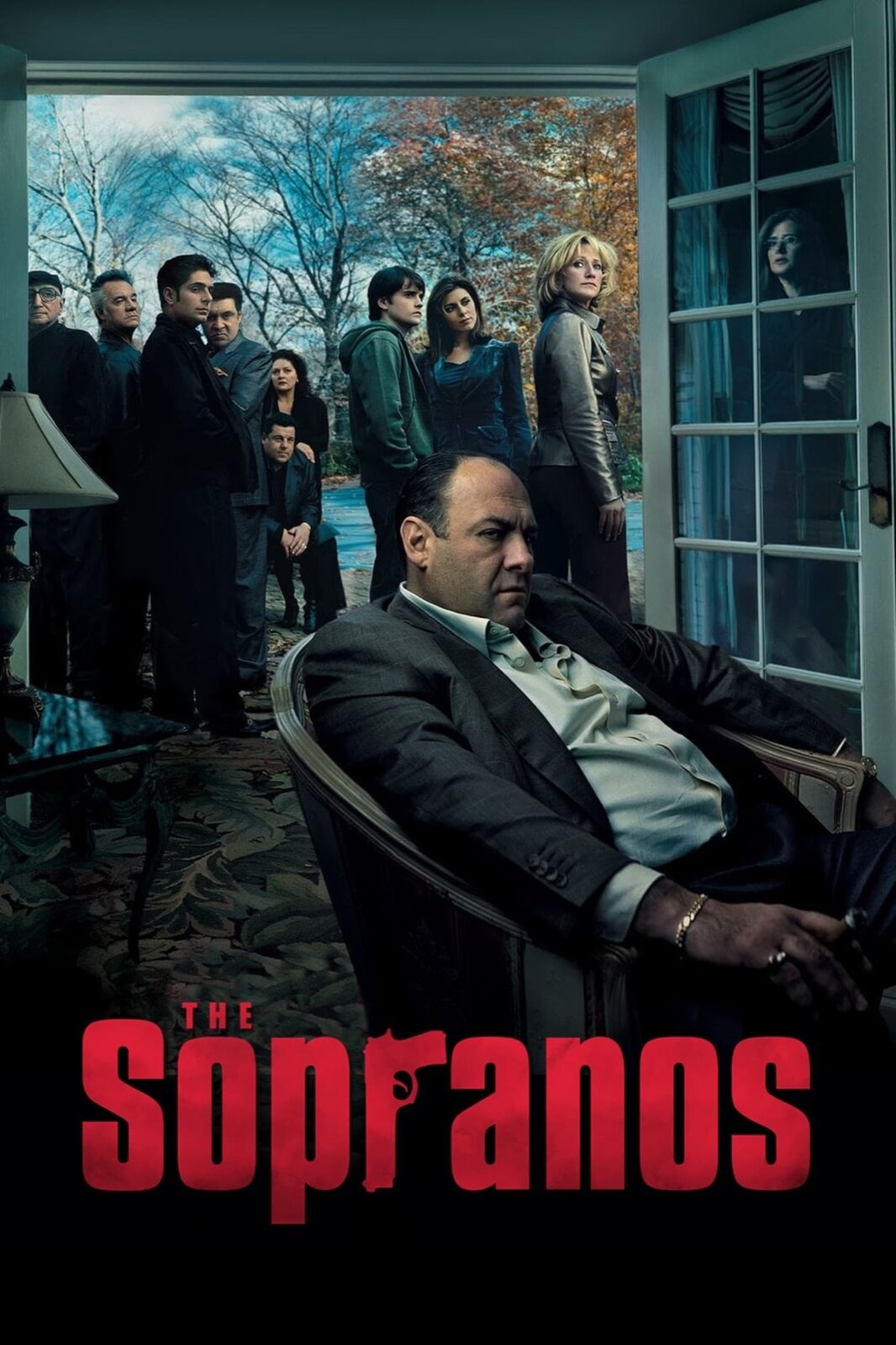 Sopranos Gangsters Mafia Mob Boss HBO Carmela Tony Poster Print Wall Art FAST Без бренда