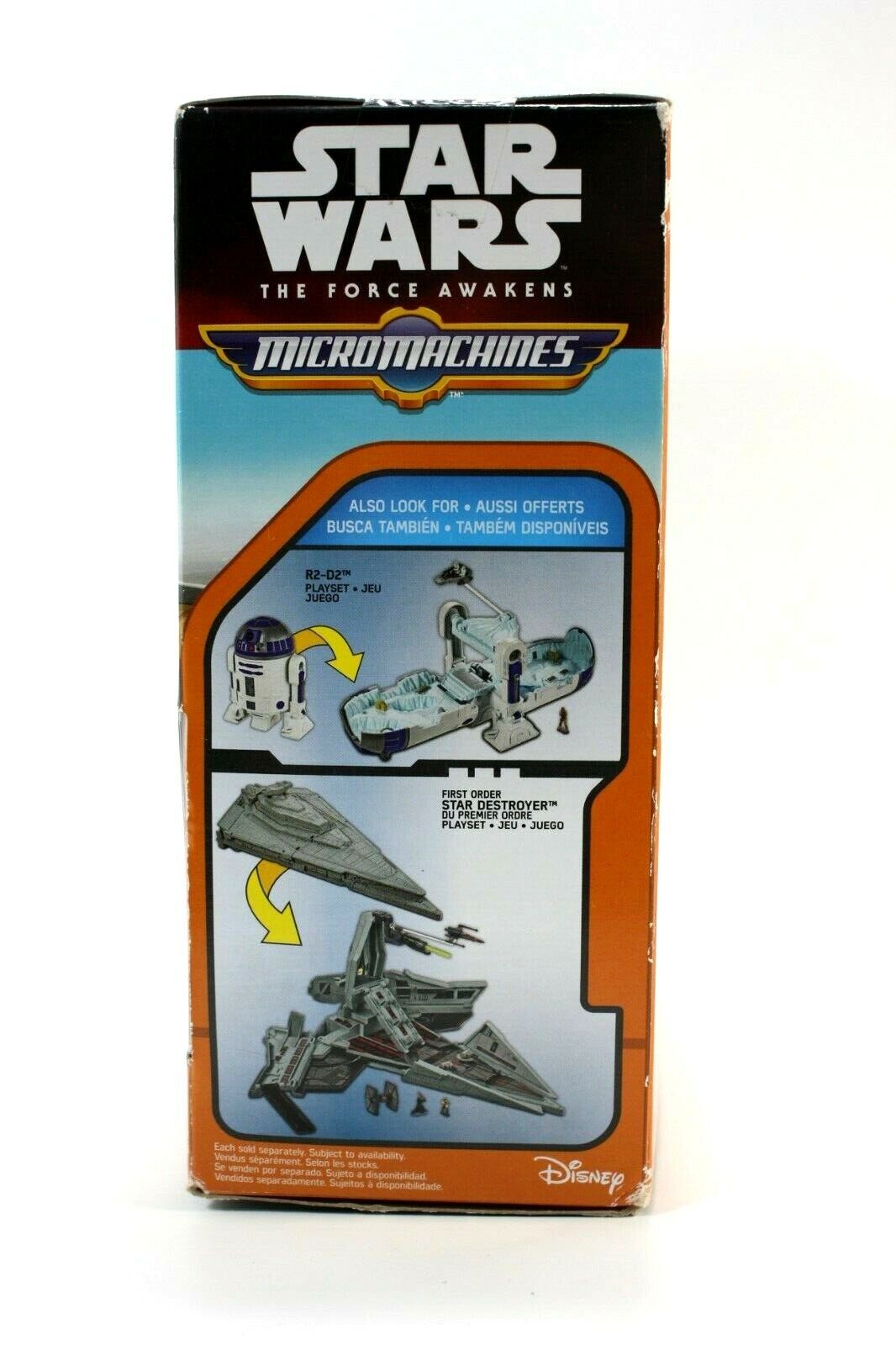 Star Wars Lot of Micro Machine Toys R2D2 Storm Trooper w/ Bonus Box Busters Batt Disney Hasbro - фотография #10