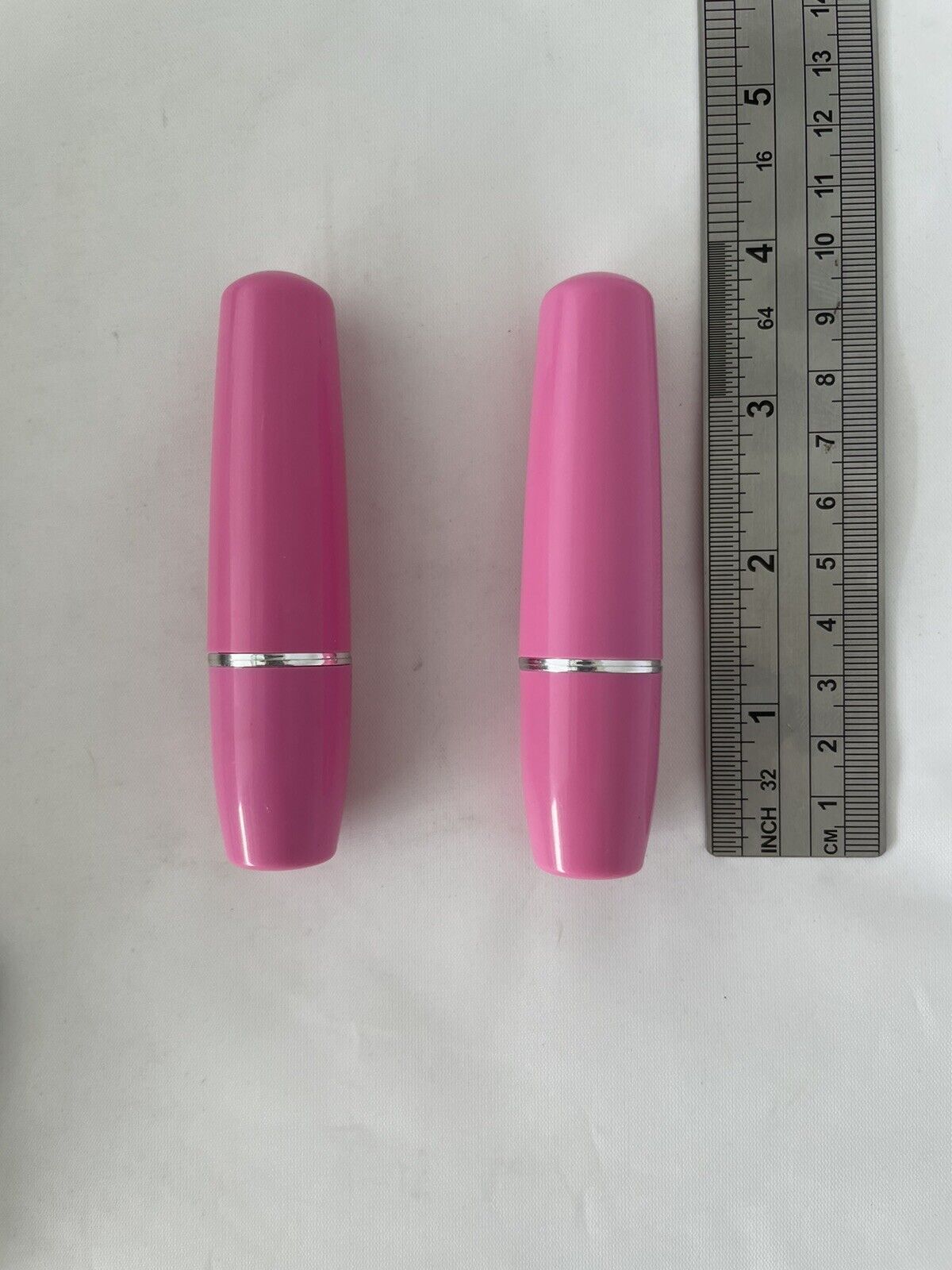 2 piece Lot Lipstick Vibrators Pink Water Proof With Batteries  Unbranded - фотография #3