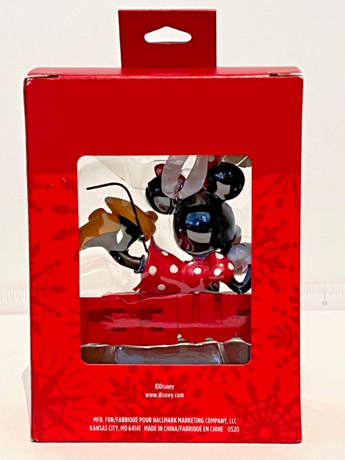 Hallmark Disney Christmas Ornament Sweet Minnie Mouse New In Box Hallmark - фотография #3