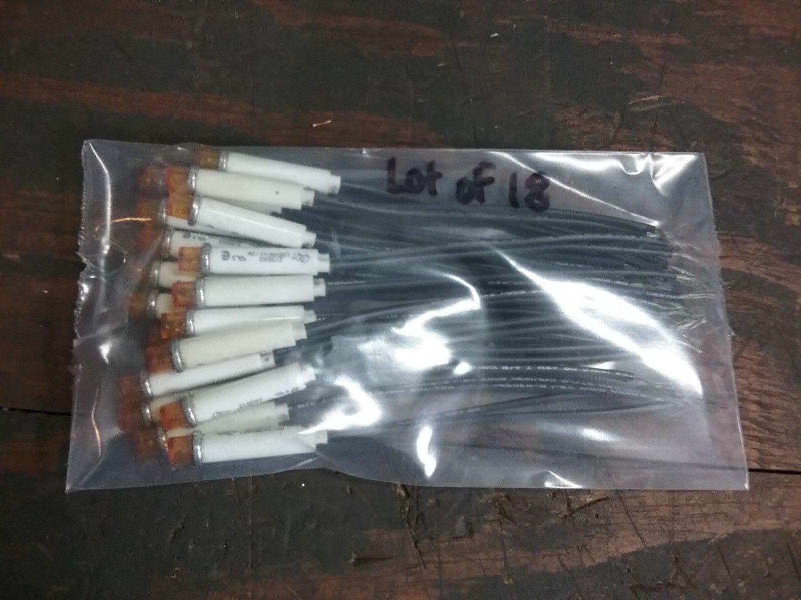 IDI 2150A3, 125VAC, Amber Indicator Panel Lamp**Lot of 18** IDI 2150A3