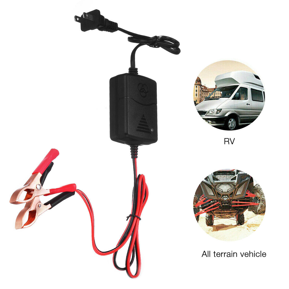 Car Battery Charger Maintainer Auto 12V Trickle RV for Truck Motorcycle ATV US EBL - фотография #9