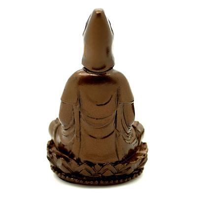 KWAN YIN STATUE 3" Buddhist Goddess HIGH QUALITY Bronze Resin Deity Guan Quan Без бренда - фотография #4