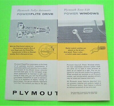 1955 PLYMOUTH BELVEDERE DLX BROCHURE 12-pgs + FEATURES BROCHURE Convertible XLNT Без бренда - фотография #8