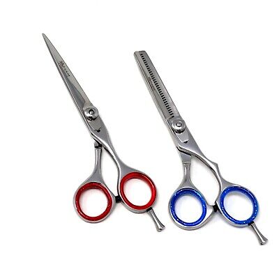 2 Pack Razor Edge Barber Professional Hair Cutting+Thinning Scissors Shears 5.5" A2Z SCILAB Does Not Apply - фотография #2