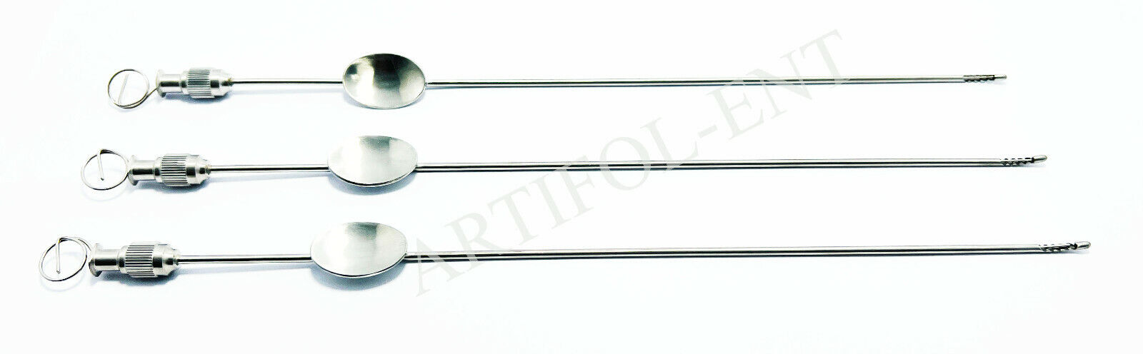 Novak Biopsy Endometrial Curette Gynecology Instruments Length 23cm, Ø 2mm 3 Pcs ARTIFOL-ENT GY3052 - фотография #3
