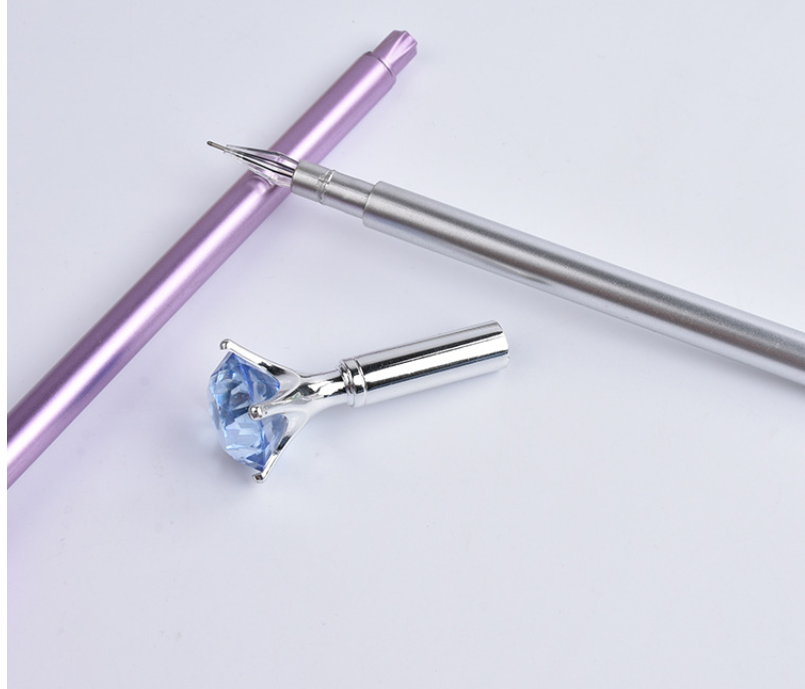 100Pcs Kawaii Diamond Gen Pencils Magical Crystal rBallpoint Pen School 0.5mm  Unbranded/Generic Does not apply - фотография #7