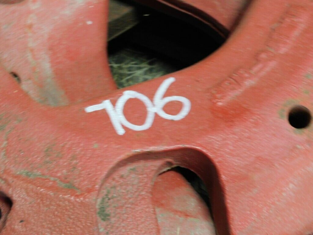 (5) International Harvester Tractor Rear Wheel Weights 100 lbs Tag #706outs JOHN DEERE International Harvester - фотография #2