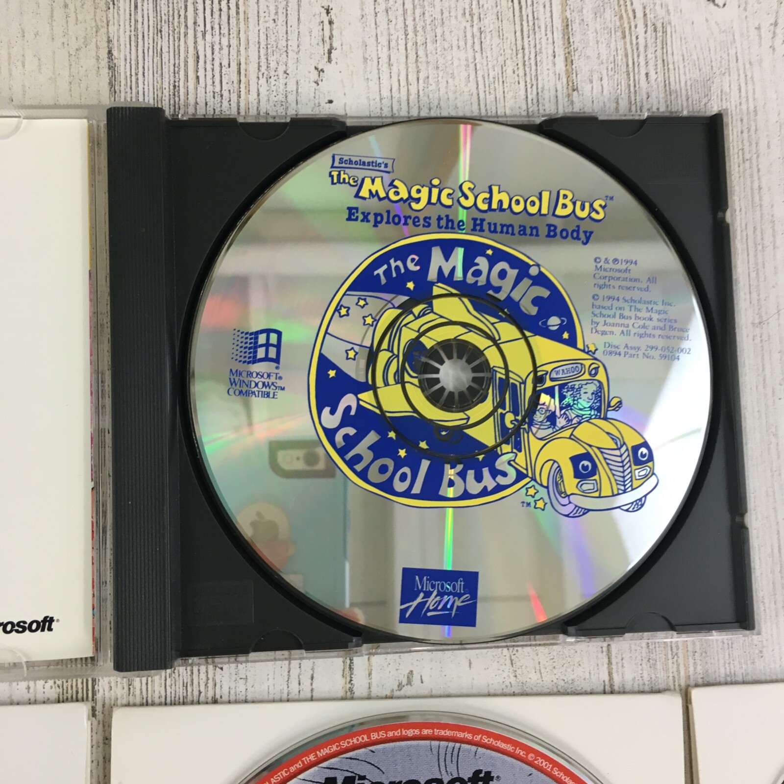 Scholastic The Magic School Bus 4 Game Lot PC CD-ROM Solar Earth Bugs Dinosaurs Scholastic 23456 - фотография #3