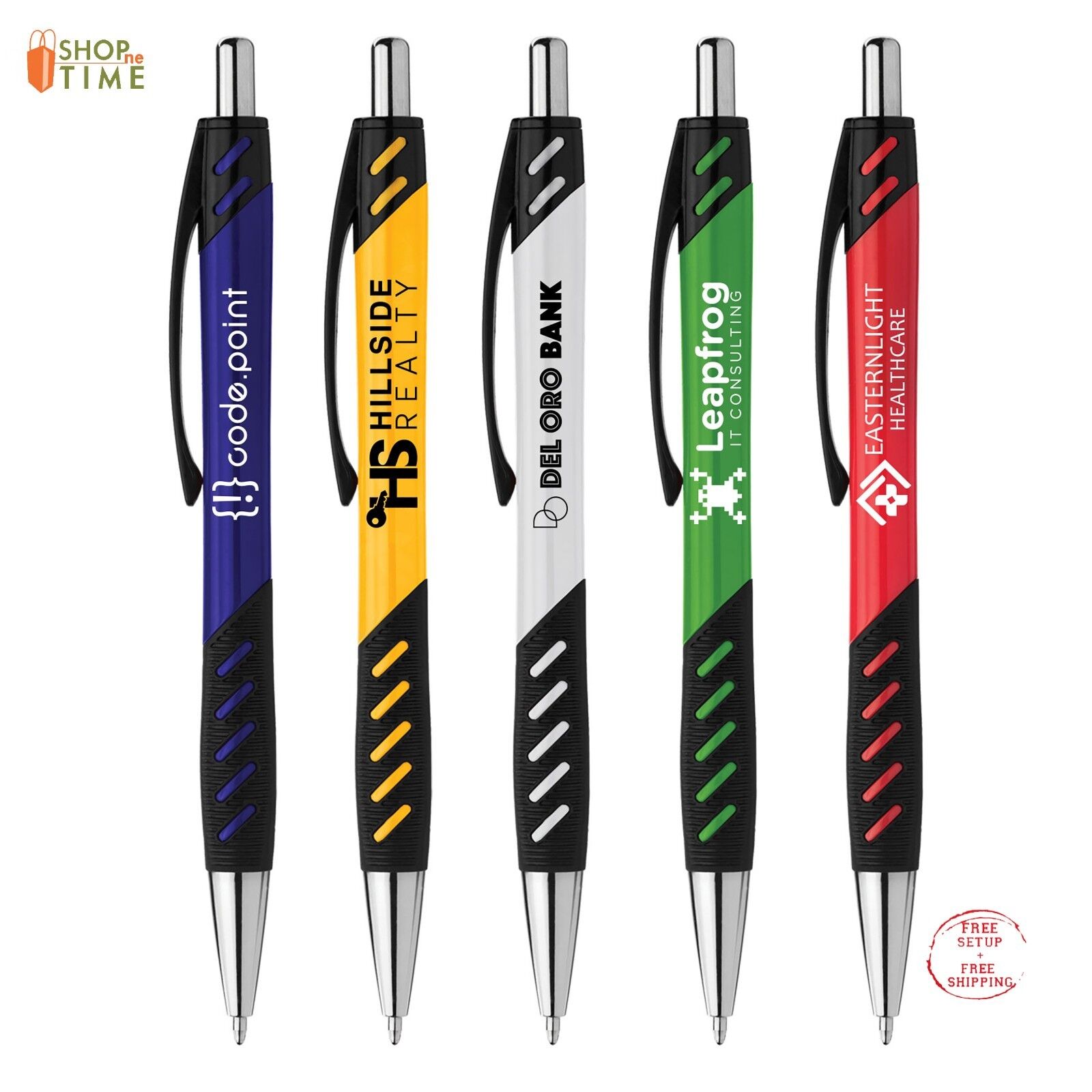 Promote your Business with Custom Printed Pens with your Logo + Info - 250 QTY Unbranded