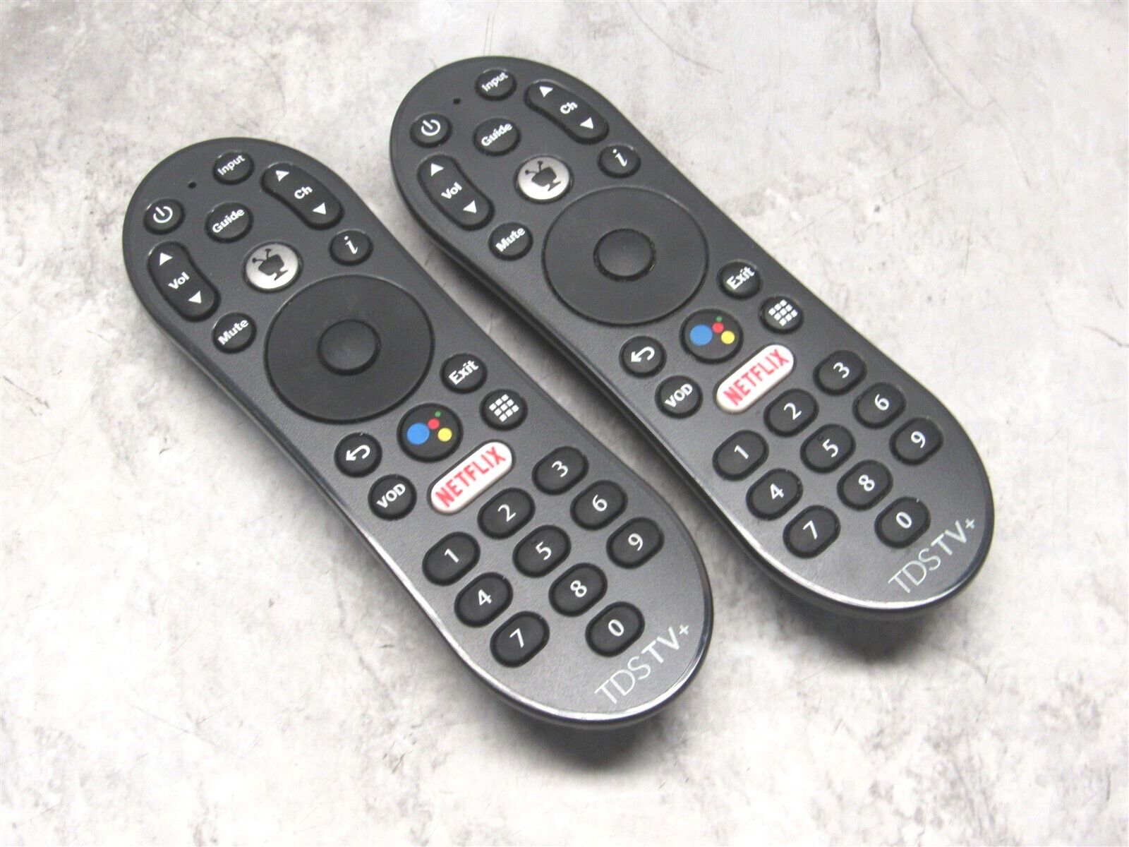 2 LOT - Genuine TiVo TDSTV+ Android TV Google Voice Remote Control URC37023BA00 TiVo URC37023BA00