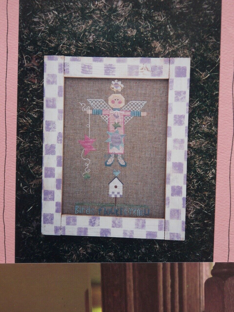Crafting Angel Cherub LOT Cross Stitch Yarn Dolls Towel Borders Figurines Unbranded - фотография #4