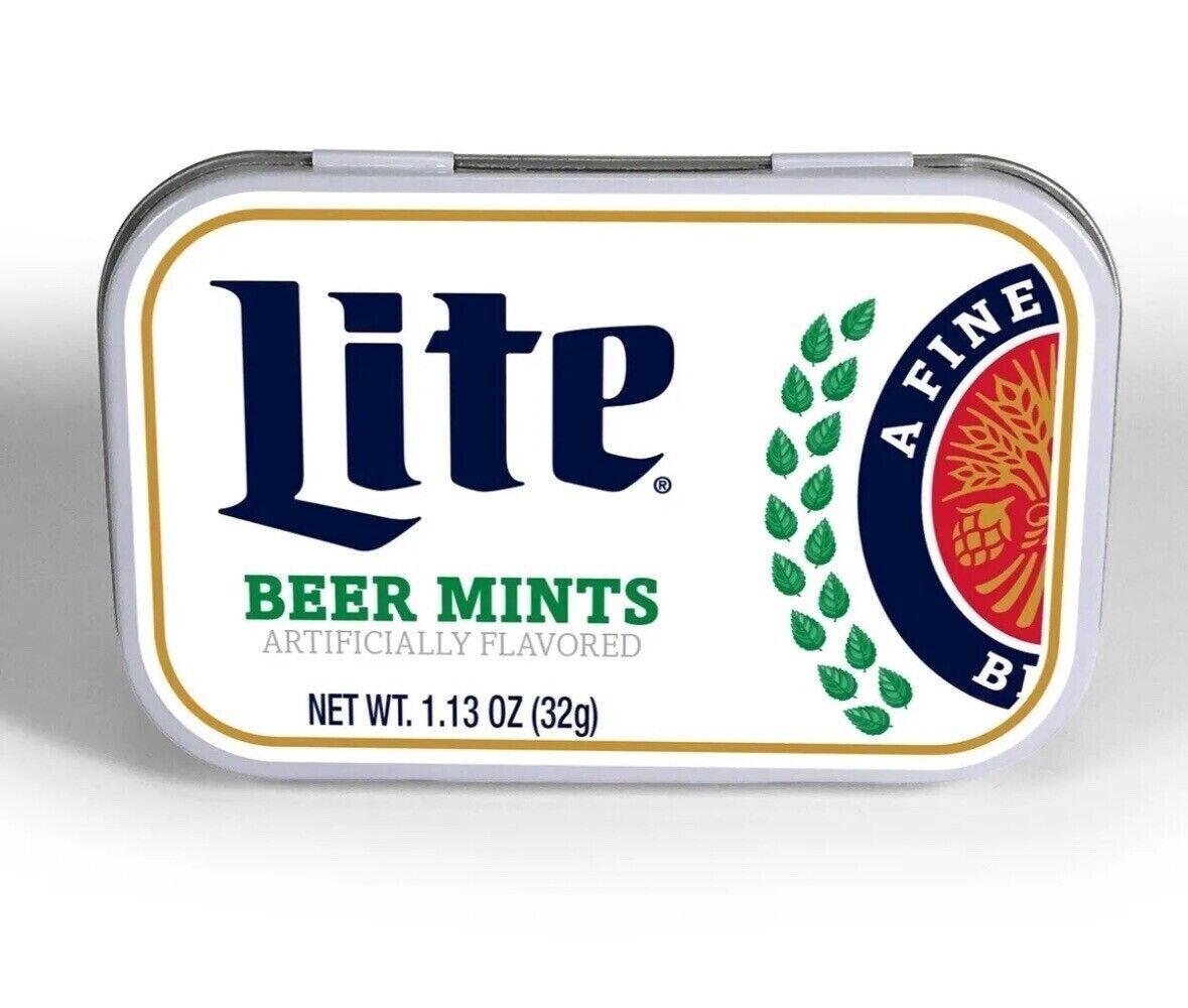 Miller Lite Beer Mints Limited Edition 2024 Brew TikTok - SEALED - IN HAND Miller