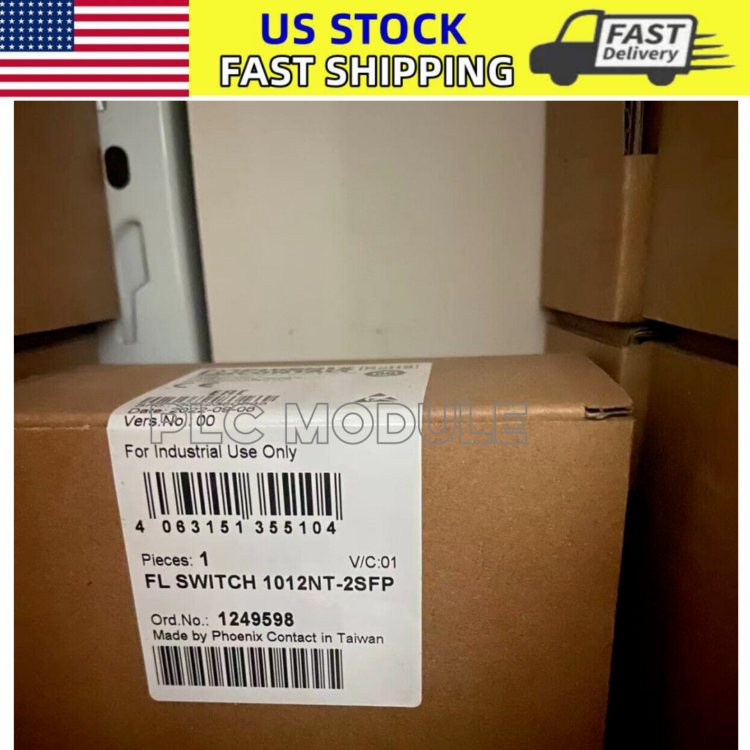 Phoenix 1249598 FL Switch 1012NT-2SFP Original Module PHOENIX CONTACT Does not apply