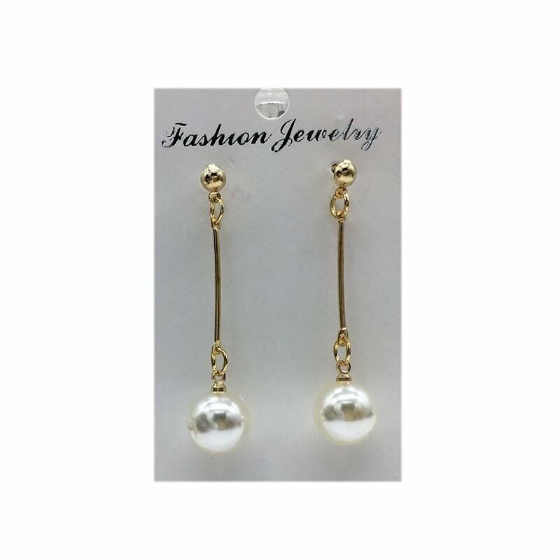 Long Tassel Pearl Earrings Stud Dangle Drop Charm Wedding Women Jewelry Gift New Rinhoo Does not apply - фотография #7