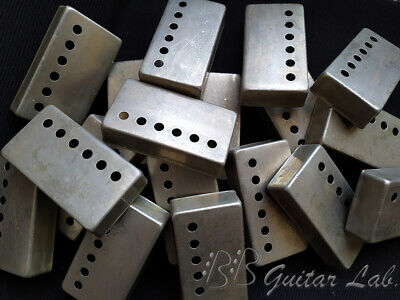 PRO RELIC Vintage Aged Nickel Silver Humbucker Covers Set 2pc 50 mm BB Guitar Lab. Does Not Apply