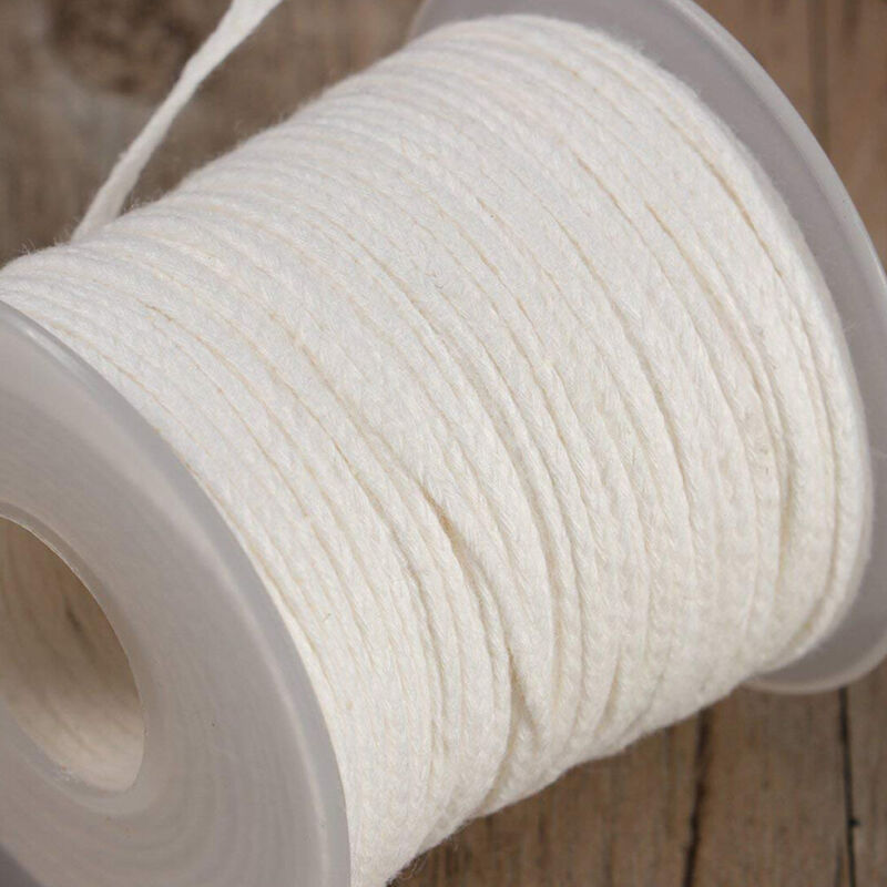 Candle Making Wicks 200 Ft Candle Wick Roll Woven Candle Wick Spool for Candle Unbranded - фотография #6