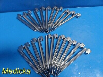 22 x Propper Miller 3 Fiber Optic Laryngoscope Straight Blades, Size 3 ~ 20005 Propper Does Not Apply - фотография #2