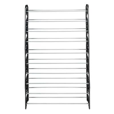 50 Pair 10 Tier Shoe Tower Rack Organizer Space Saving Shoe Rack Stainless Steel Unbranded Does Not Apply - фотография #8