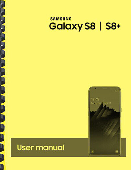 Samsung Galaxy S8 S8+ Verizon OWNER'S USER MANUAL Samsung