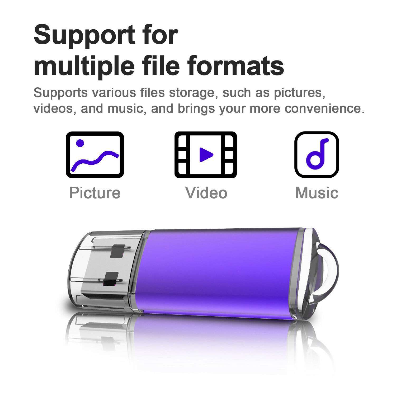 10Pack 16GB USB 2.0 USB Flash Drive High Speed Thumb Drives Memory Stick Storage Kootion Does not apply - фотография #8