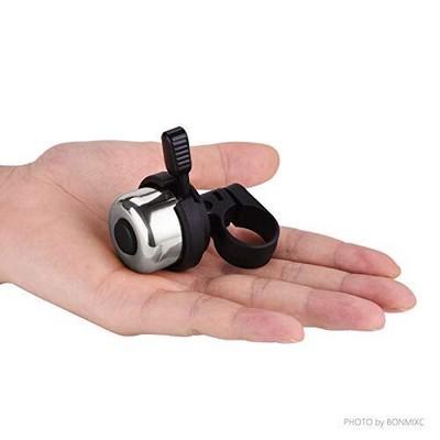 Bike Bell Brass Mini, Clearer Louder Longer Sustained Purer Tone Silver Does not apply Does Not Apply - фотография #4