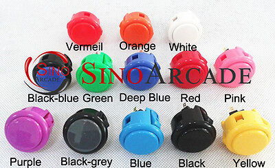 6x Original Sanwa OBSF-30 Push Button For Arcade Mame Game 13 Colors Available Sanwa OBSF-30 - фотография #4