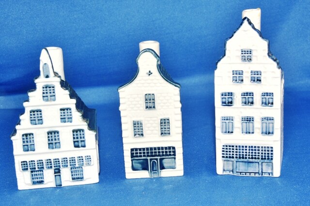 KLM Blue Delf Houses #29  #36  #41 KLM
