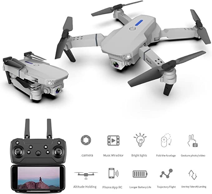 Drone with 1080P HD FPV Camera Remote Control Altitude Hold Headless Mode  VALSEEL Valseel Quadcopter kit - фотография #3