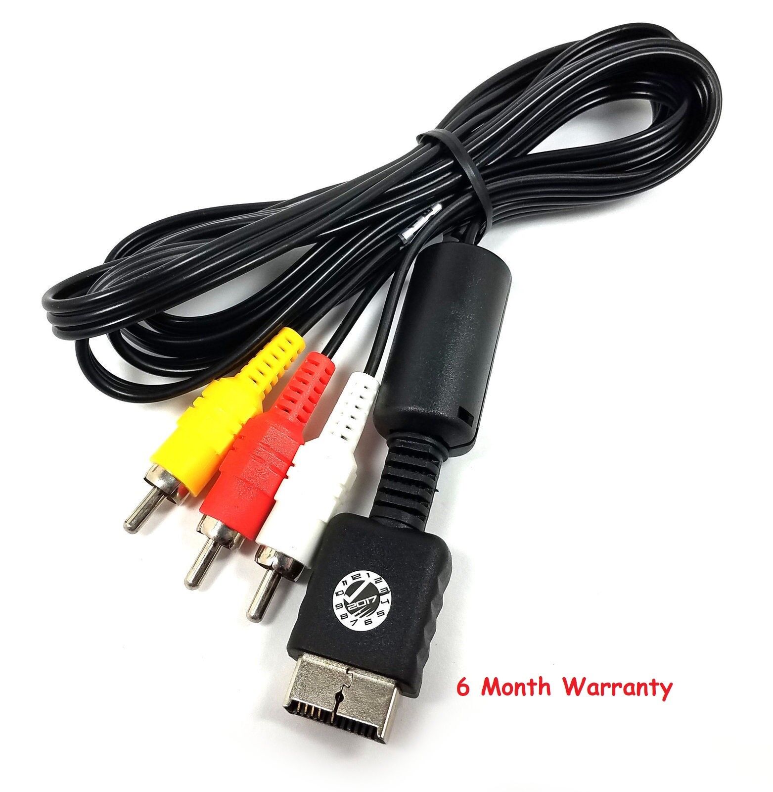 AV Video Audio Cable For Sony Playstation 1,2,3 "6 Month Warranty" KMD KMD-P2-0360