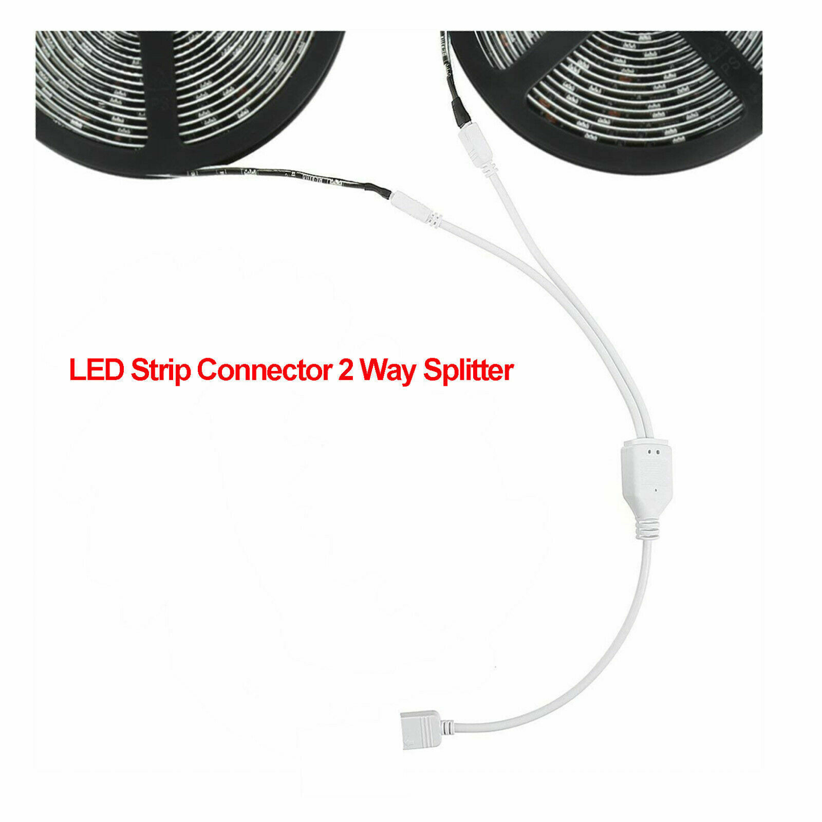32.8 Feet RGB Waterproof LED Strip Light SMD 44 Key Remote 12V DC Power Kit 5050 premiumwire n/a - фотография #7