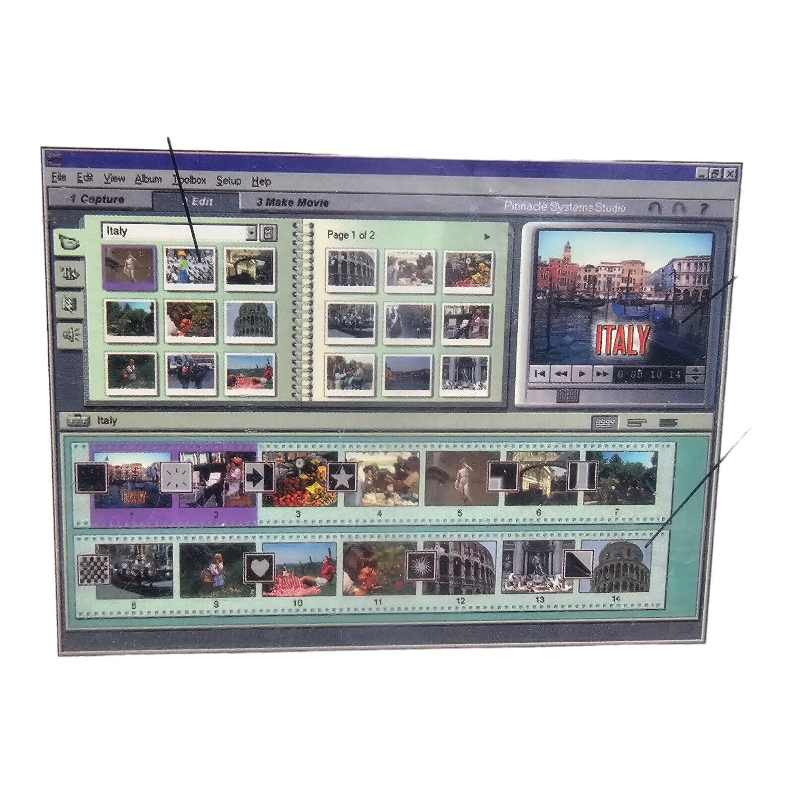 Pinnacle Systems Studio DV Windows 98 2000 Creative Movie Making System NOS PINNACLE - фотография #7