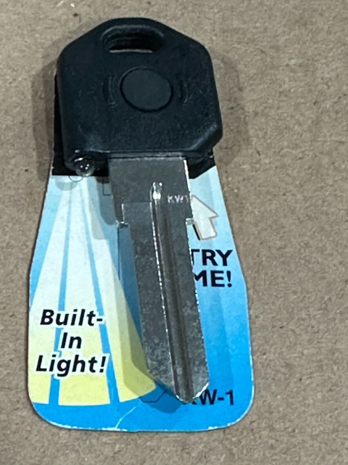 Key Light KW1 Light Up Key Blank Black KeyLights KW-1