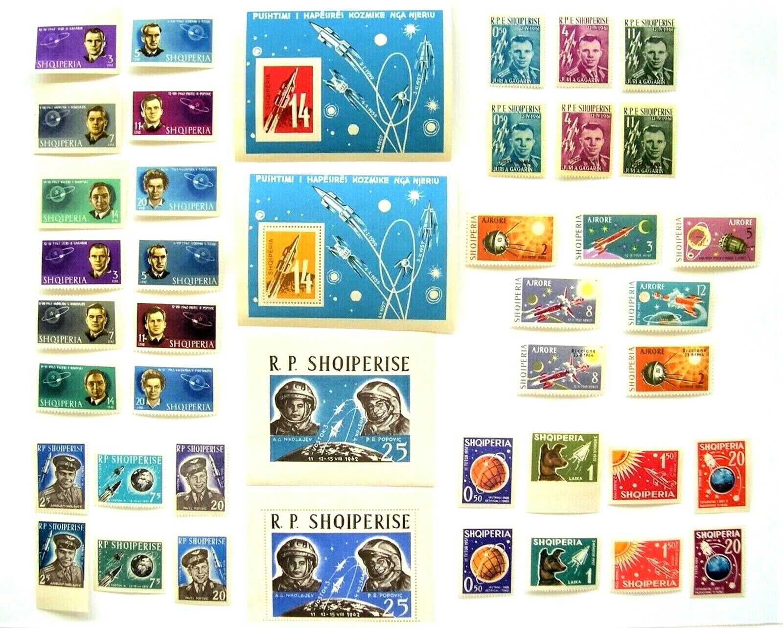 Albania Space Stamps: 43 MNH: Scott & Michel Numbers Below; Pls See All Photos Без бренда