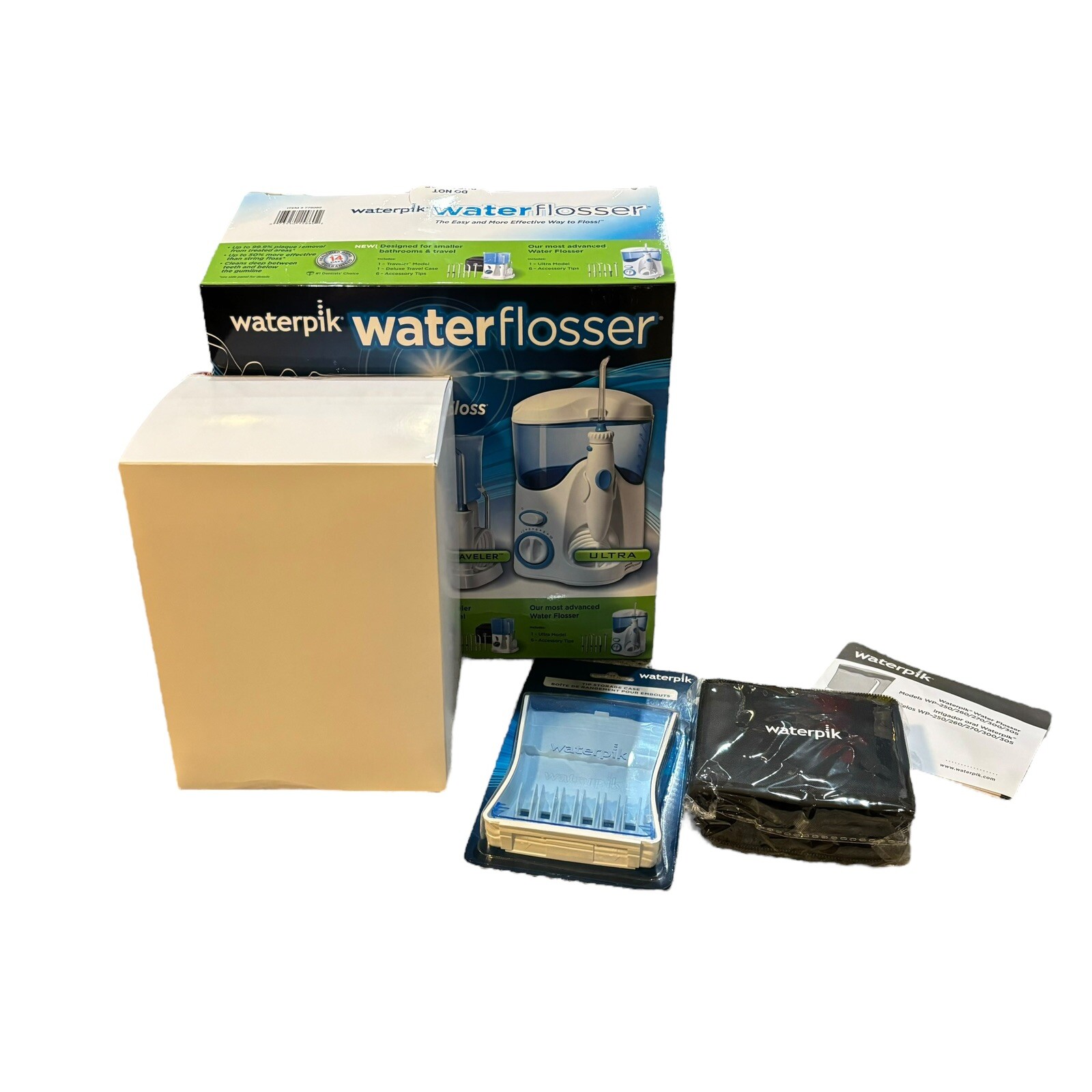 WATERPIK WATER FLOSSER (ULTRA + TRAVELER COMBO) - BRAND NEW IN BOX Waterpik 778082 - фотография #4