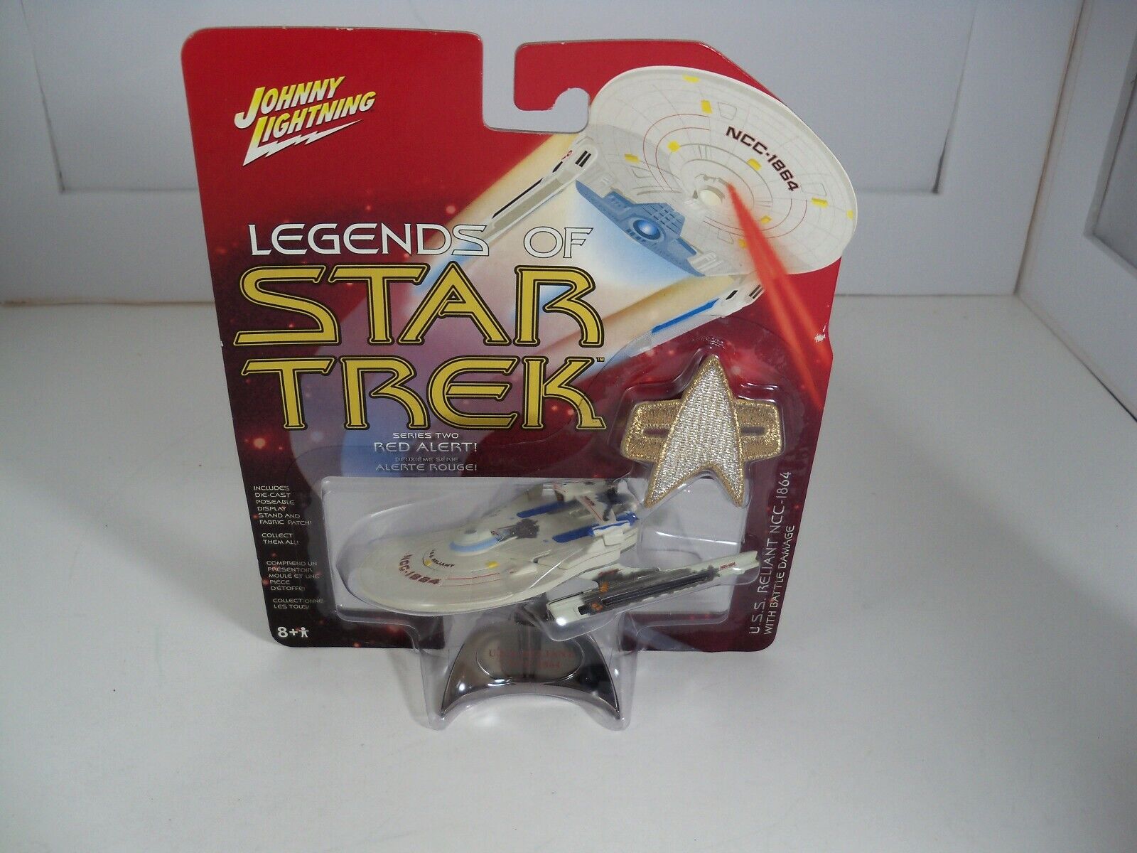 Johnny Lightning Legends of Star Trek Series 2  Lot Set of 4 Ships NEW Johnny Lightning - фотография #5