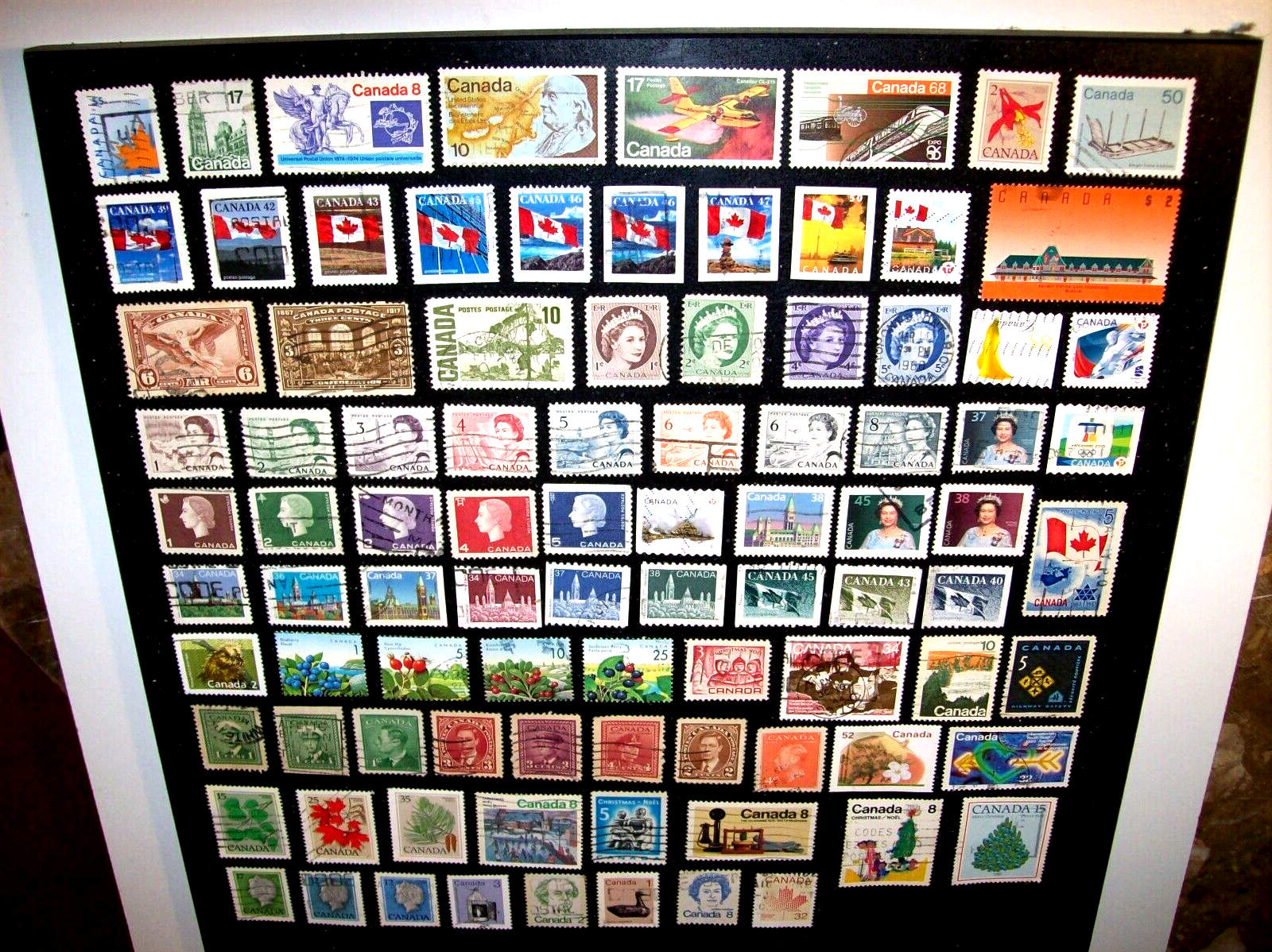CANADA Stamps Mixed Lot of 91 All Different Never Hinged O P (Free Shipping) Без бренда - фотография #2