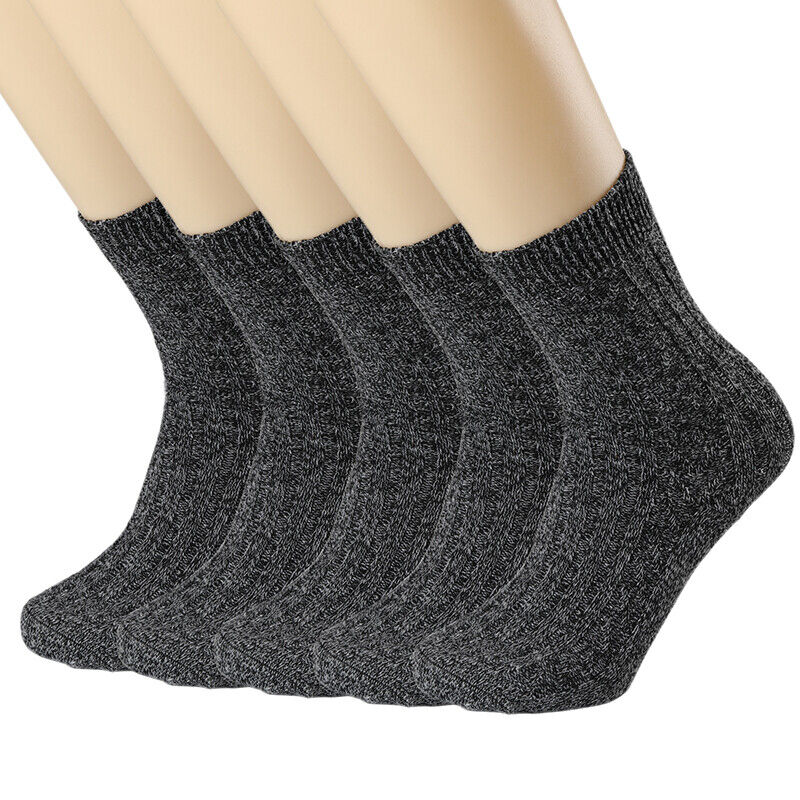 3 Pairs Womens Winter Warm Thermal Lambs Wool Heavy Duty Boot Socks 5-10 Heavy Duty - фотография #2