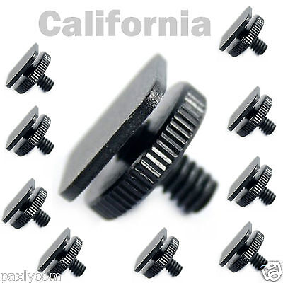 Lot of 10 X Pieces 1/4"-20 Tripod Screw to Flash Hot Shoe Mount Adapter 1/4” 20  Paxly Does Not Apply