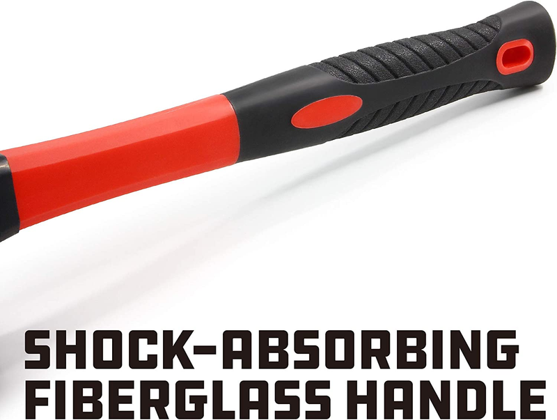 Rubber Mallet 32 Ounce with Fiberglass Handle, 32Oz, Non-Slip Grip, Non-Marring, Does not apply - фотография #5