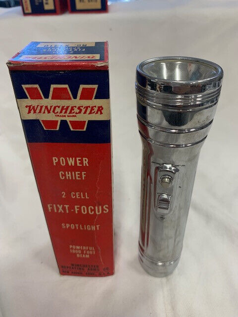 Winchester Flashlights Collectible Spotlight Winchester Repeating Arms Antique R Winchester - фотография #12