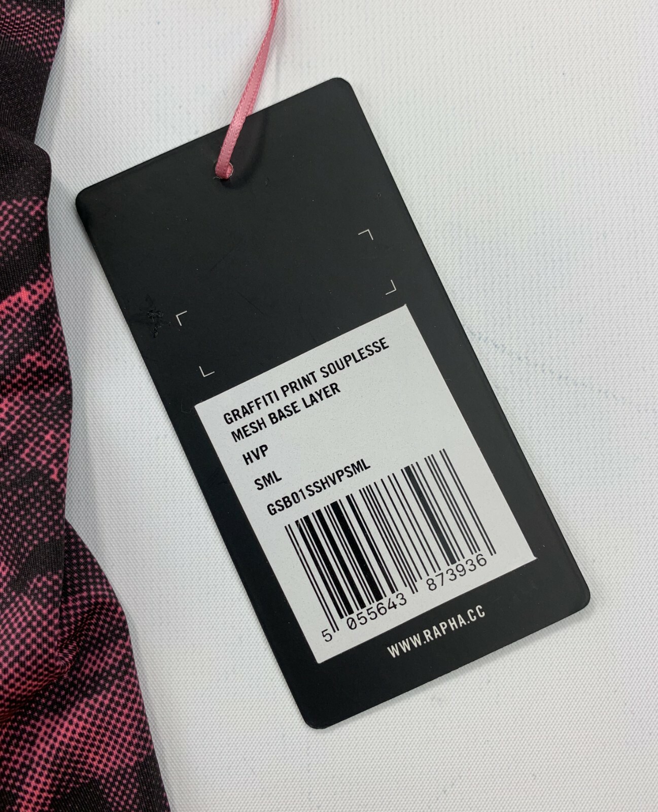 RAPHA Women's Graffiti Print Souplesse Mesh Base Layer Size Small New Rapha - фотография #2