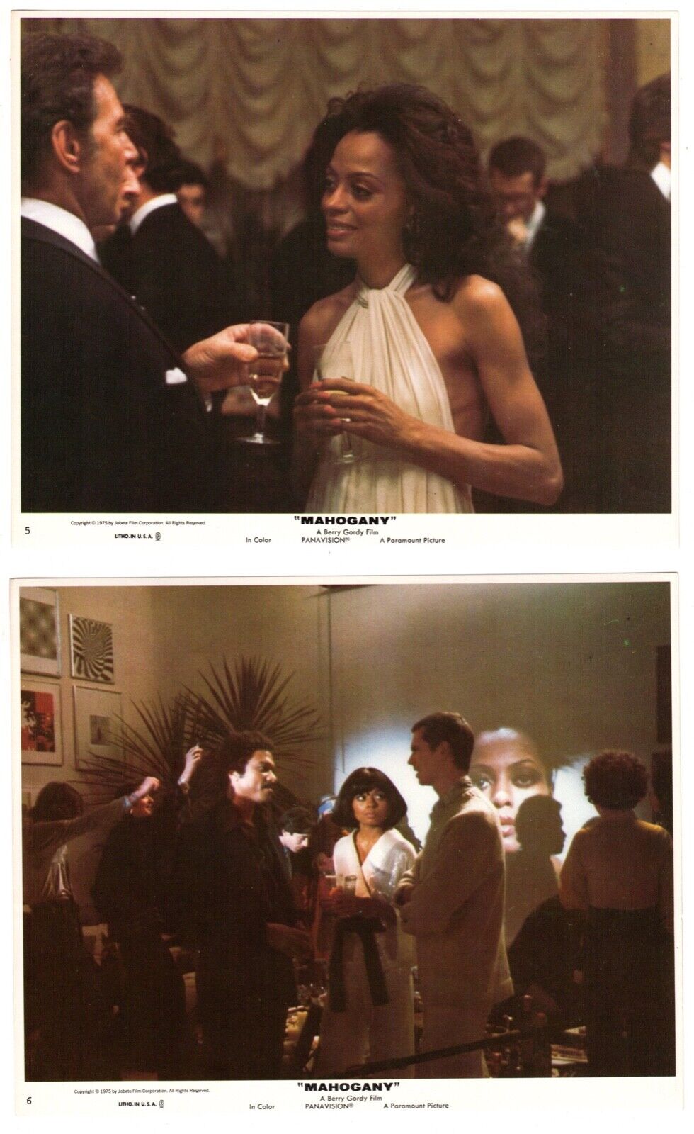 Berry Gordy's MAHOGANY (1975) Diana Ross, Billy Dee Williams, Beah Richards LCS Без бренда - фотография #3