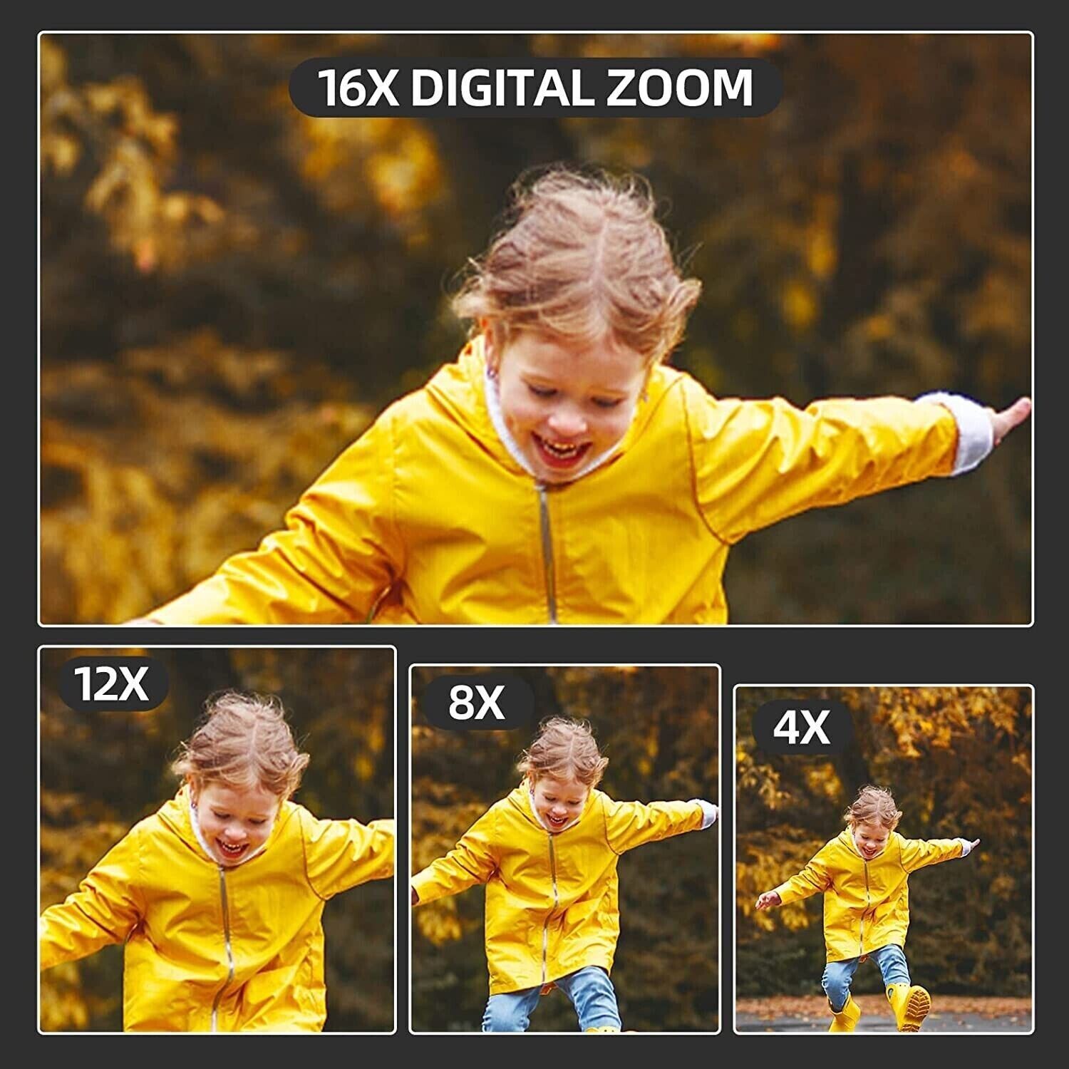 Digital Camera 4K HD 48MP 16X w/ 32GB SD Card Professional Vlogging Photography NBD Camera-1 - фотография #3