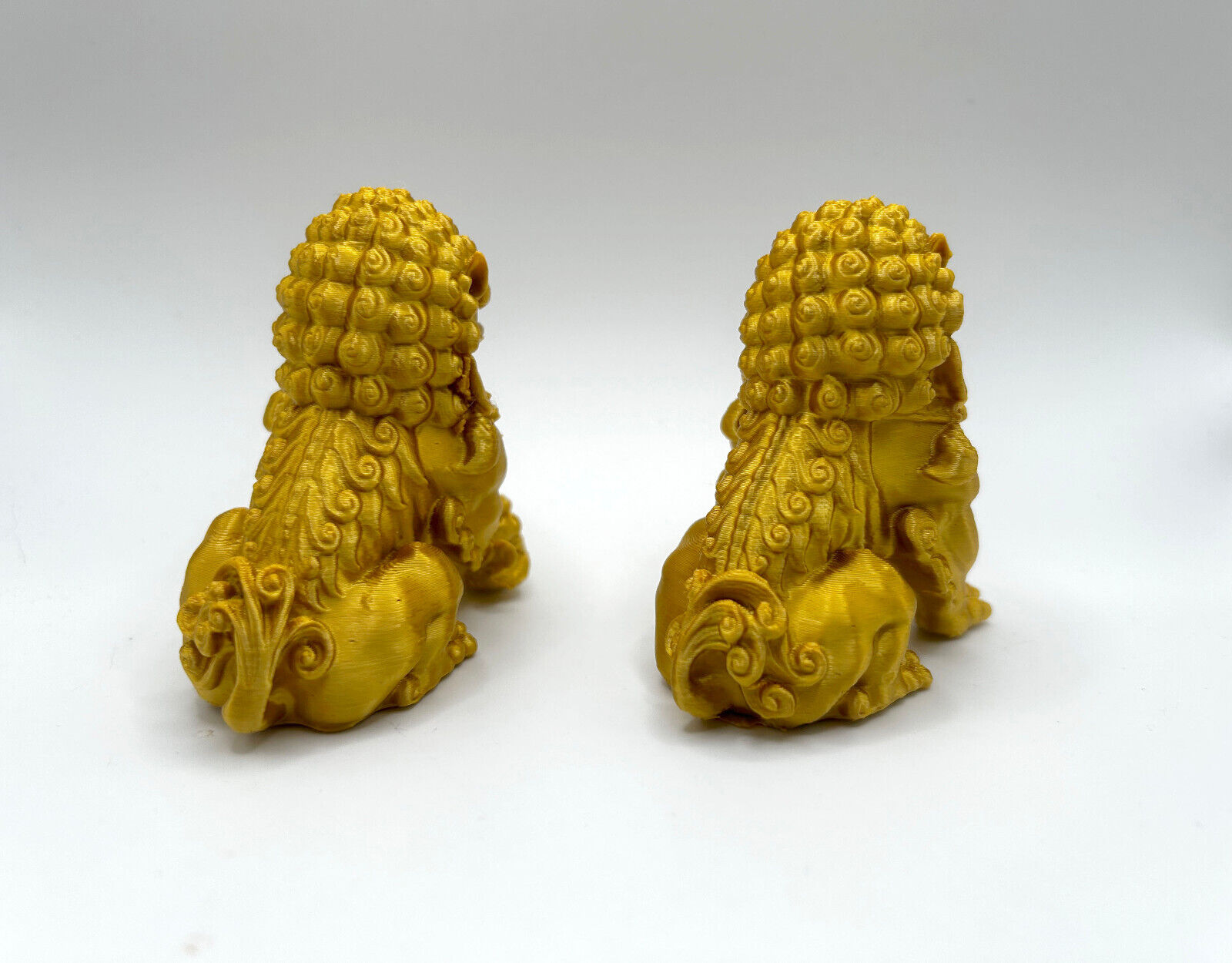 Chinese Lion Guardian's Figurine Statue for Luck & Success 3d printed Без бренда - фотография #2