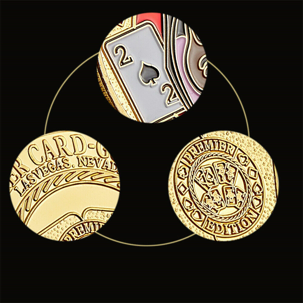 5PCS Poker Chip Entertaining I'm A Donk Casino Poker Guard Token Coin Collection Без бренда - фотография #9